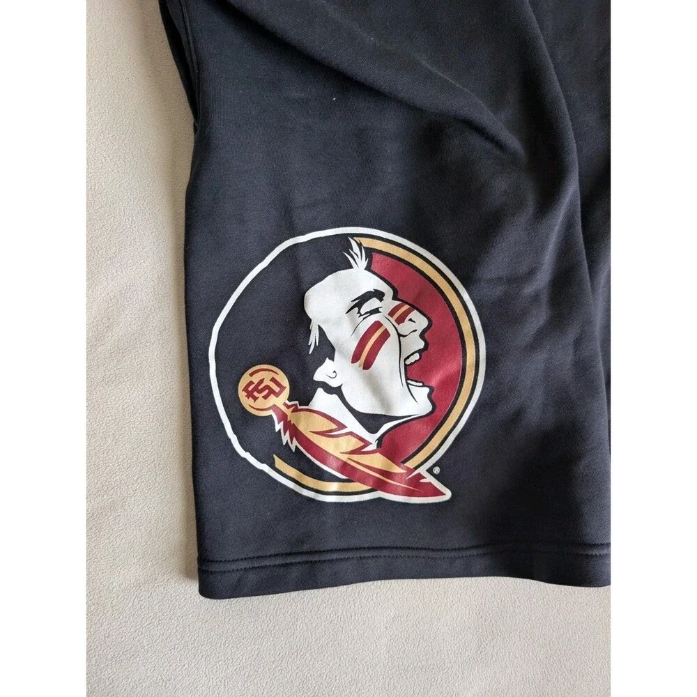 Nike Men's Club Fleece Sweat Shorts Florida State Seminoles FSU Black Medium